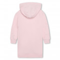 Straight brushed fleece dress GIVENCHY for GIRL
