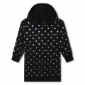 Straight hooded fleece dress GIVENCHY for GIRL