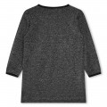 Metallic knit dress GIVENCHY for GIRL