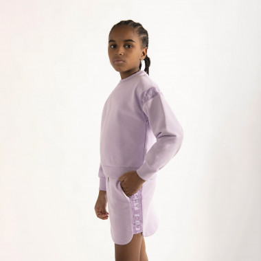Fleece skirt with lace GIVENCHY for GIRL