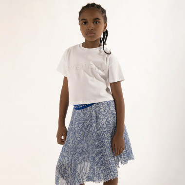 Pleated print skirt GIVENCHY for GIRL