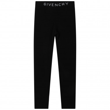 Leggings with jacquard waist GIVENCHY for GIRL