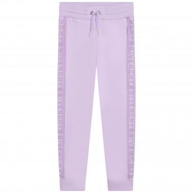 Jogging bottoms with stripes GIVENCHY for GIRL