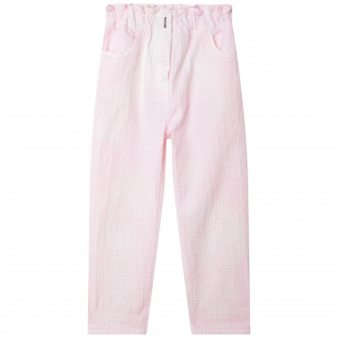 Pantalon imprimé en sergé GIVENCHY pour FILLE