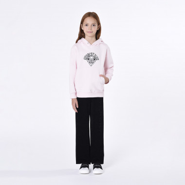 Wide leg plain knit trousers GIVENCHY for GIRL