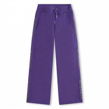 Wide-leg fleece trousers GIVENCHY for GIRL
