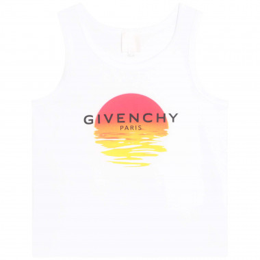 Débardeur imprimé en coton GIVENCHY pour FILLE