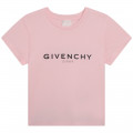 Short-sleeved cotton T-shirt GIVENCHY for GIRL