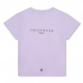 Short-sleeved cotton T-shirt GIVENCHY for GIRL