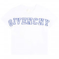 T-shirt manches courtes coton GIVENCHY pour FILLE