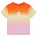 T-shirt multicolore en coton GIVENCHY pour FILLE