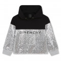 Mix-Material Hoodie GIVENCHY for GIRL