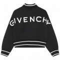 Embroidered fleece jacket GIVENCHY for GIRL