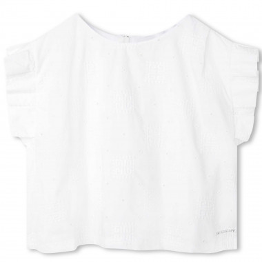 Blouse en broderie anglaise GIVENCHY pour FILLE