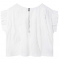 Eyelet Blouse GIVENCHY for GIRL