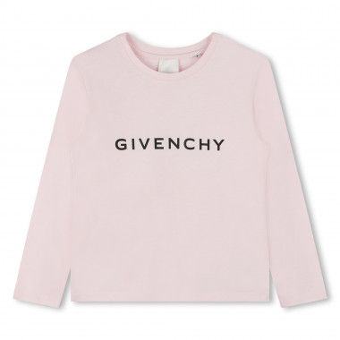 Long-sleeved logo T-shirt GIVENCHY for GIRL