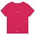 T-shirt with castle print GIVENCHY for GIRL