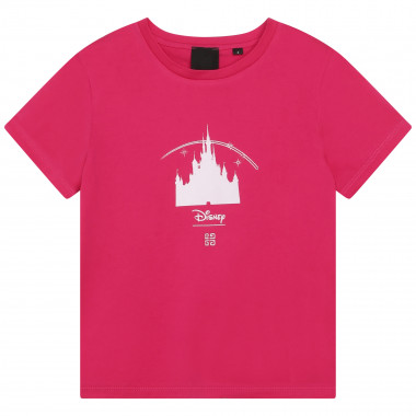 T-shirt met kasteelprint GIVENCHY Voor