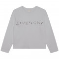 T-shirt with strass GIVENCHY for GIRL