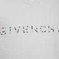 T-shirt met strass GIVENCHY Voor