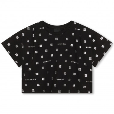 Printed T-shirt with pleats GIVENCHY for GIRL