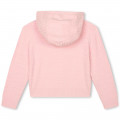 Hooded knit sweatshirt GIVENCHY for GIRL