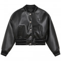 Coated canvas bomber jacket GIVENCHY for GIRL