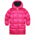 Hooded zip-up puffer GIVENCHY for GIRL