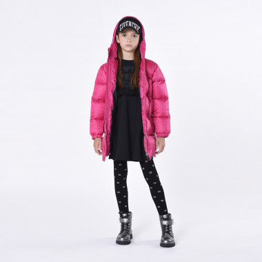 Hooded zip-up puffer  for 