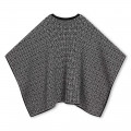 Reversible knitted cape GIVENCHY for GIRL