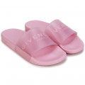 Claquettes avec logo GIVENCHY pour FILLE