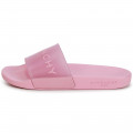 Claquettes avec logo GIVENCHY pour FILLE