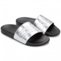 Leather sliders GIVENCHY for GIRL