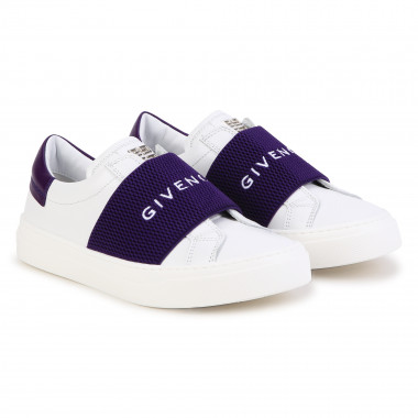 Elasticated leather trainers GIVENCHY for GIRL