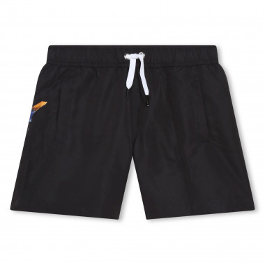 Painted-effect Bermuda shorts GIVENCHY for BOY