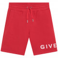 Fleece Bermuda shorts GIVENCHY for BOY