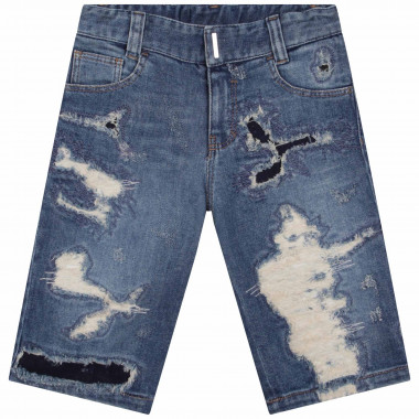 Long worn-out denim jeans GIVENCHY for BOY
