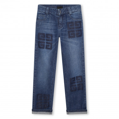 Regulierbare Jeans mit Print  Für 