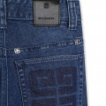 Verstelbare jeans met print GIVENCHY Voor