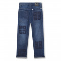 Regulierbare Jeans mit Print GIVENCHY Für JUNGE