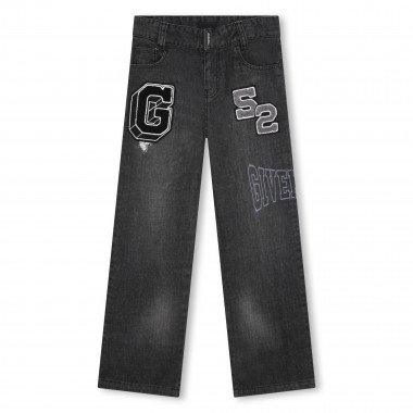 Jeans regolabili con patch GIVENCHY Per RAGAZZO