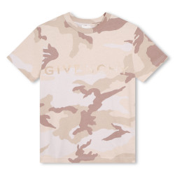 Camouflage print T-shirt