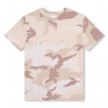 Camouflage print T-shirt GIVENCHY for BOY