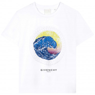 T-shirt imprimé vague GIVENCHY pour GARCON