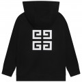 VEST MET KAP GIVENCHY Voor