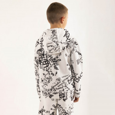 VEST MET KAP GIVENCHY Voor