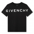 T-shirt à motifs en coton GIVENCHY pour GARCON