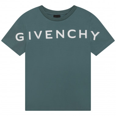 Camiseta de algodón estampada GIVENCHY para NIÑO