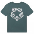 T-shirt con motivi in cotone GIVENCHY Per RAGAZZO