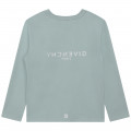 Long-sleeved cotton T-shirt GIVENCHY for BOY